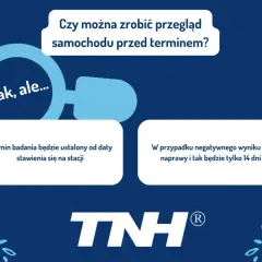 Czy można zrobić przegląd samochodu przed terminem? Tak, ale termin badania ustalany jest od daty wizyty. W przypadku negatywnego wyniku, na naprawy masz 14 dni.