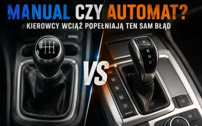Porównanie manualnej i automatycznej skrzyni biegów. Kierowcy wciąż popełniają ten sam błąd, wybierając między nimi.