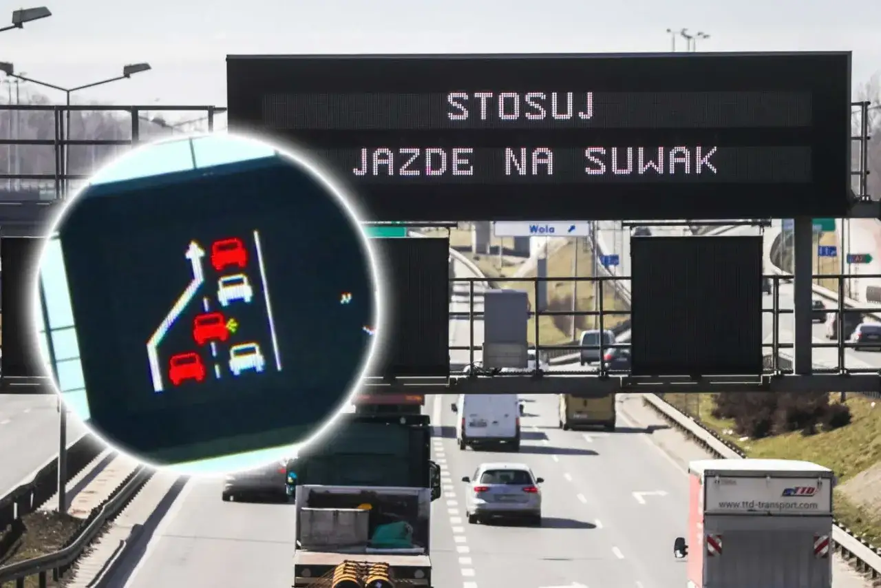 Zastosuj jazda na suwak. Na ekranie grafika pokazuje, jak prawidłowo włączyć się do ruchu, gdy pas się kończy.