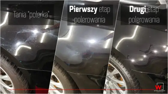 Korekta lakieru - efekty przed i po, koszty i najczęstsze błędy